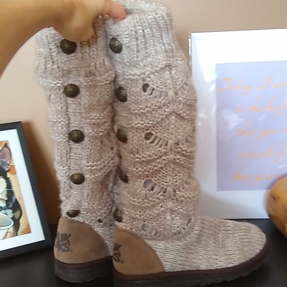 Muk Luks Shoes - Muk Luks Woven Boots